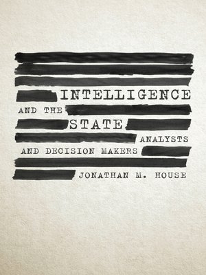 Intelligence and the State - ebook
